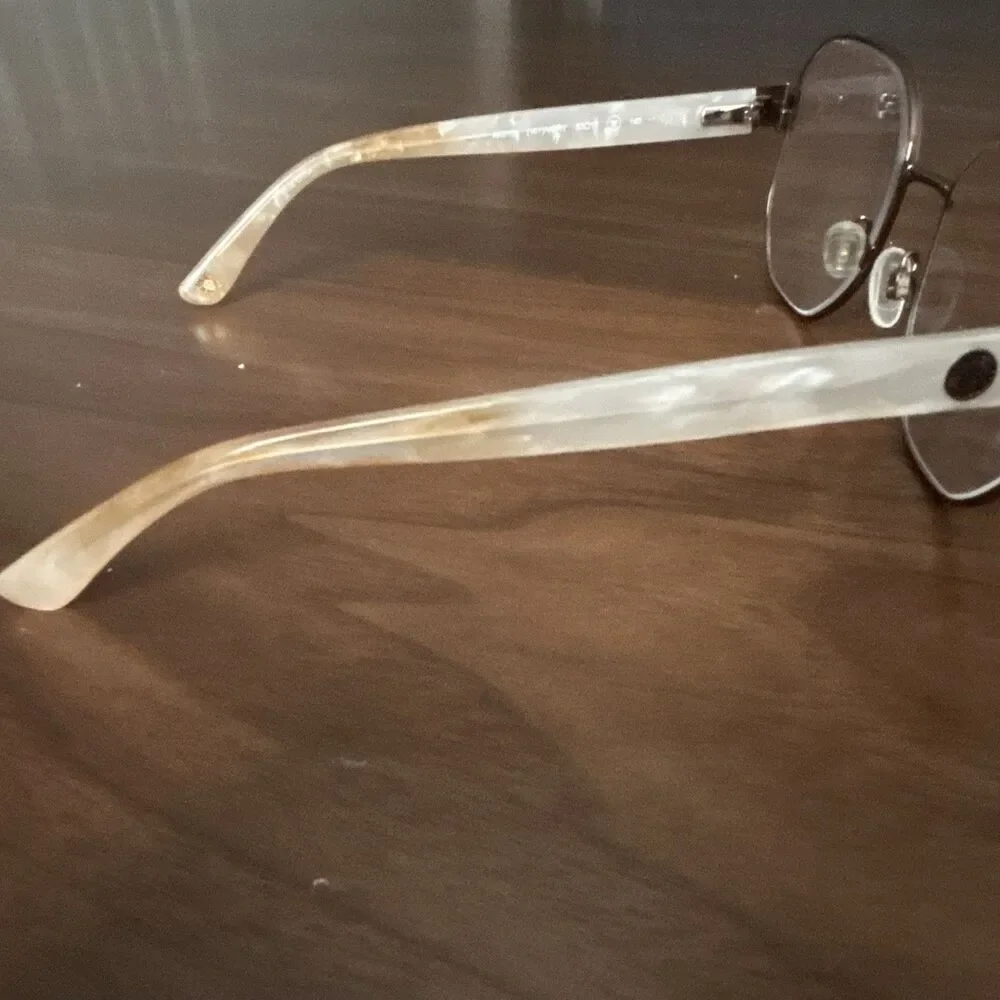 Anne Klein AKS 169 Full Rim Metal/Plastic Eyeglasses Frame 49-16-130 w/case